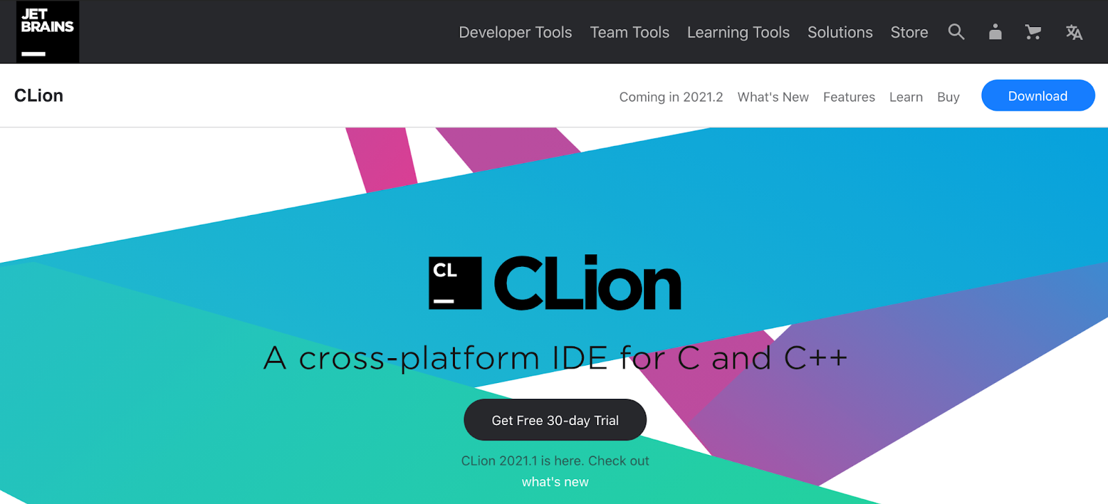 best c++ ide option jetbrains clion